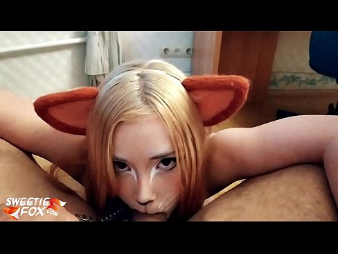 ❤️ Кицунэ глытае член і канчае ў рот ❤️❌ Порна-відэа на be.hentaiser.ru ❌❤
